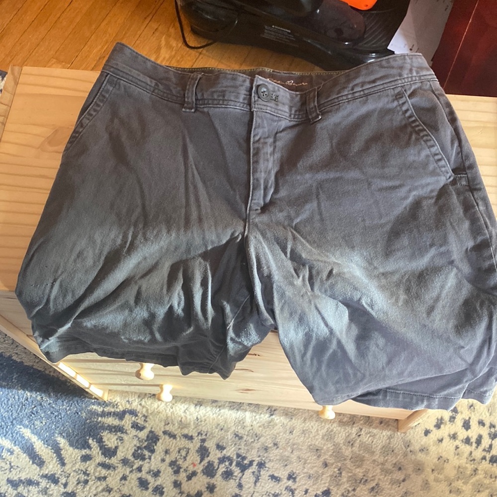 Eddie Bauer shorts size 10 and rainbow shorts size L